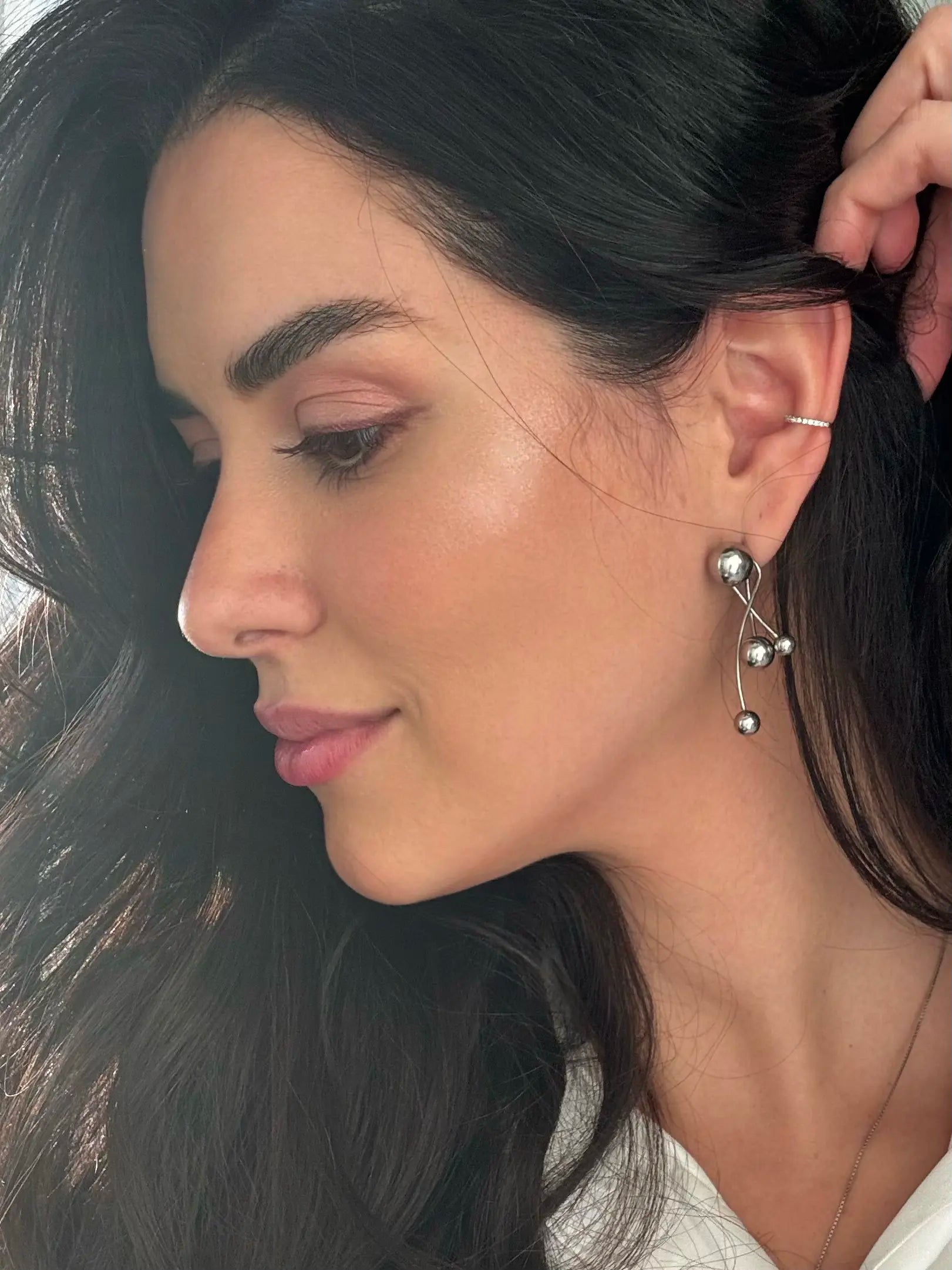 Earring Jupiter | silver plated